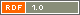 Get RDF 1.0 Feed Get RDF 1.0 Feed